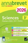 Annabrevet 2026 Sciences : sujets & corrigés