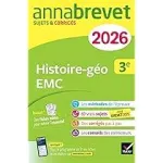 Annabrevet 2026 Histoire-géo EMC : sujets & corrigés
