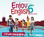 New Enjoy English 6e : 3 CD audio pour la classe
