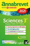 Annabrevet 2021 Sciences : sujets & corrigés