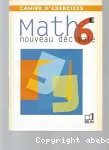 Math 6e nouveau décimale cahier d'exercices