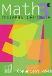 Math 3e Nouveau décimale
